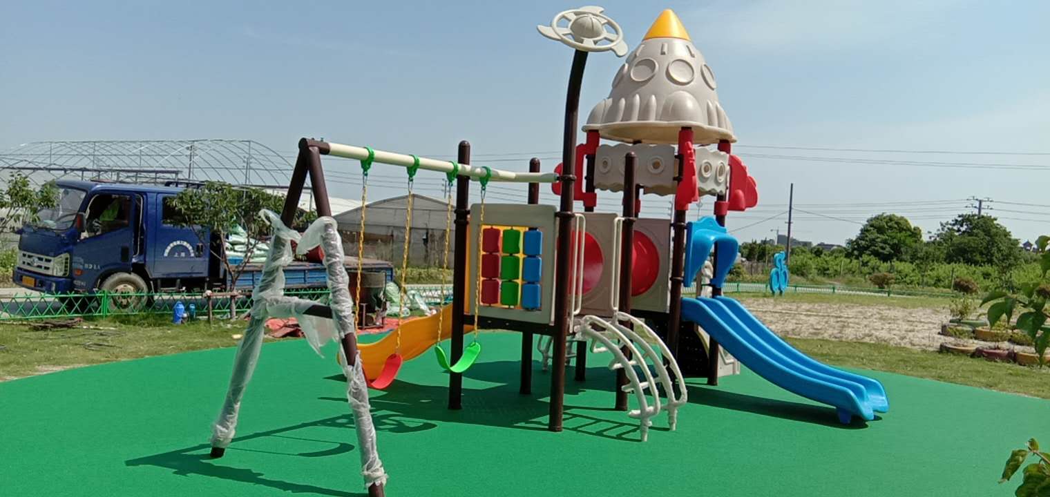 儿童游乐场环保型EPDM彩色弹性地面